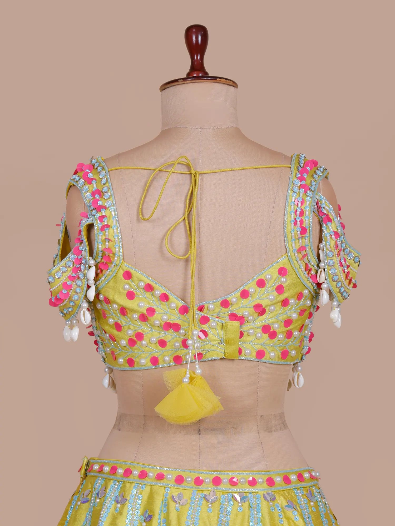 Shop Yellow PDP-Inspired Designer Silk Lehenga Crafted for Style