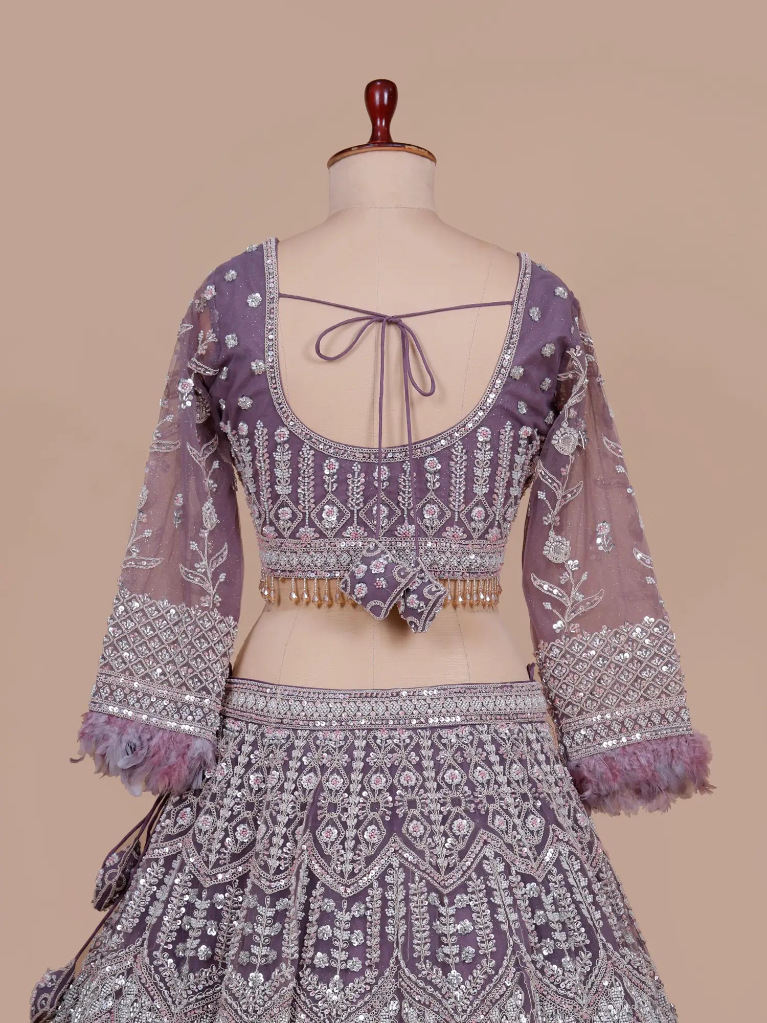 Onion Pink Royal Couture Lehenga Styled for Luxury Celebrations