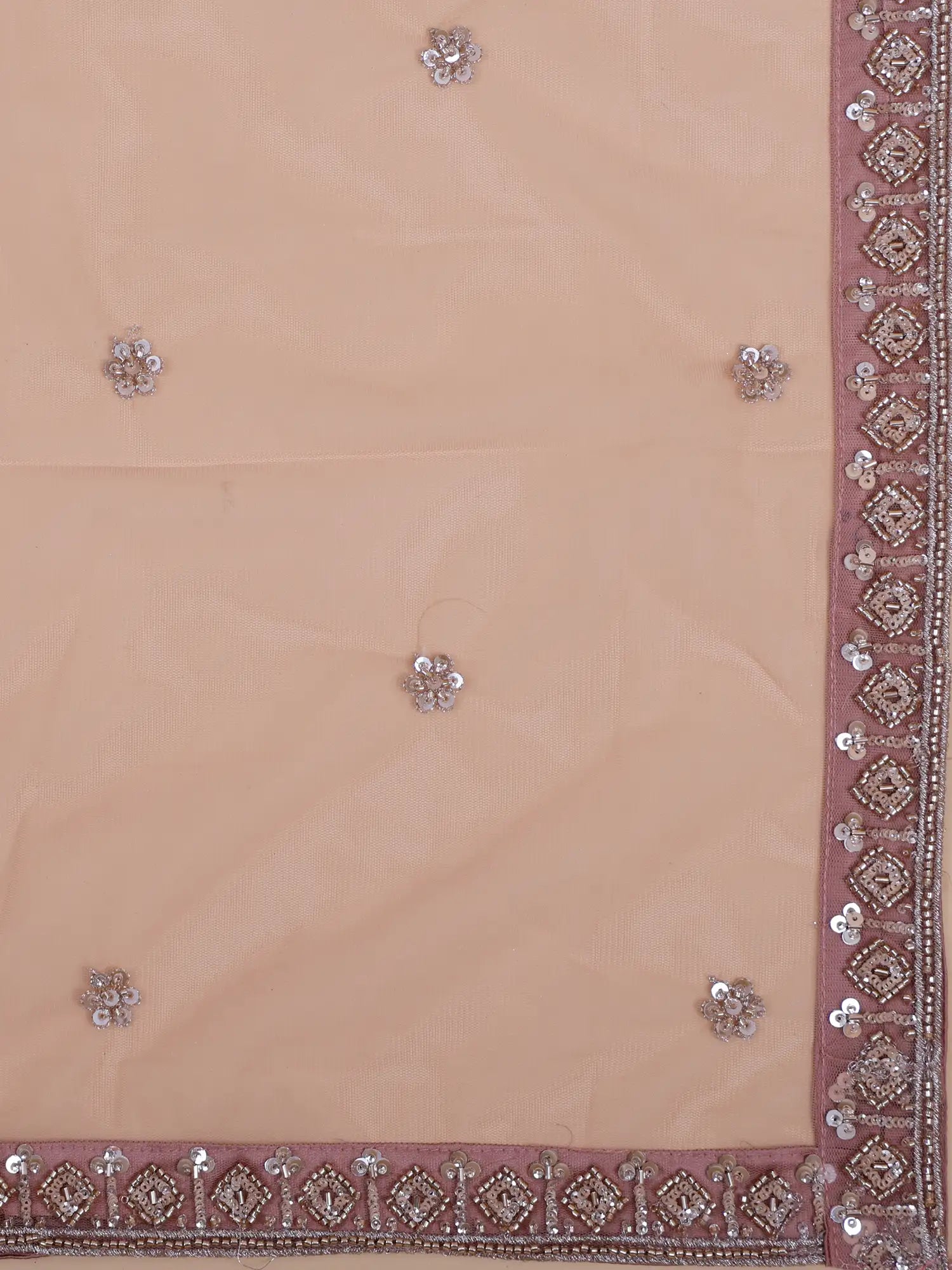 Onion Pink Fishcut Lehenga With Beads Work For Special Occasions