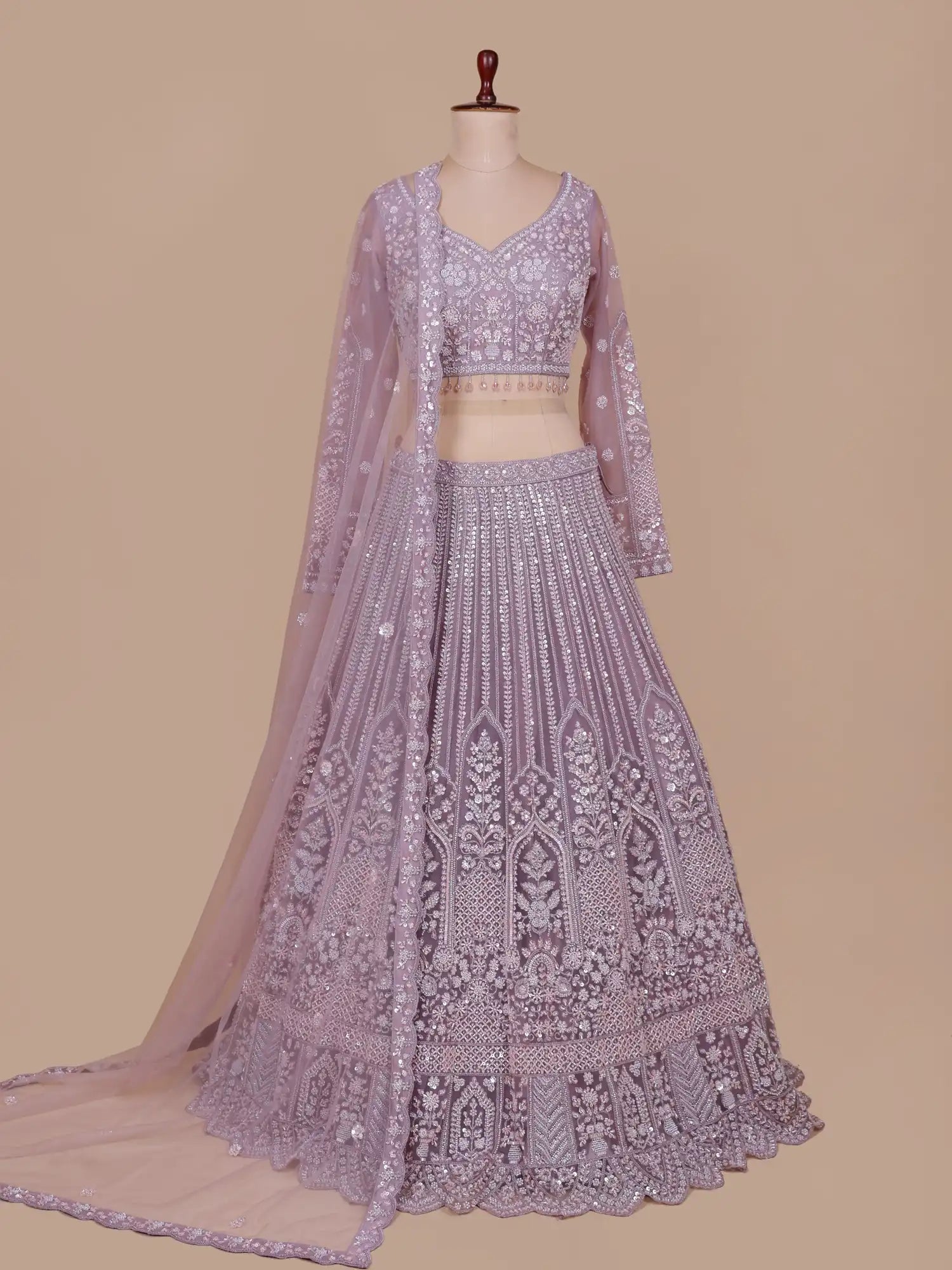 Masterpiece Onion Pink Lehenga Created For Memorable Moments