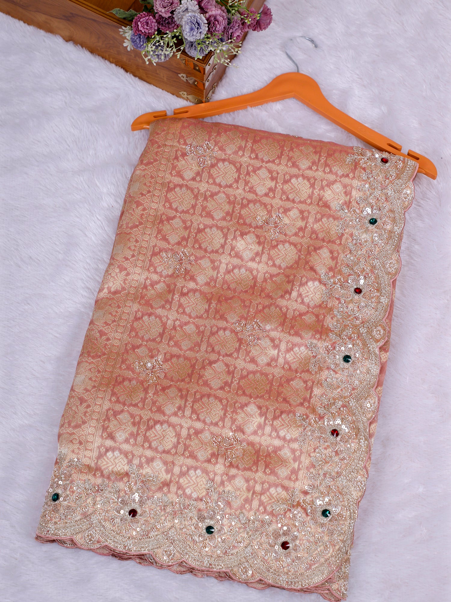 Heritage Radiance Kanjivaram Silk Sequin Masterpiece - 5 Stunning Shades