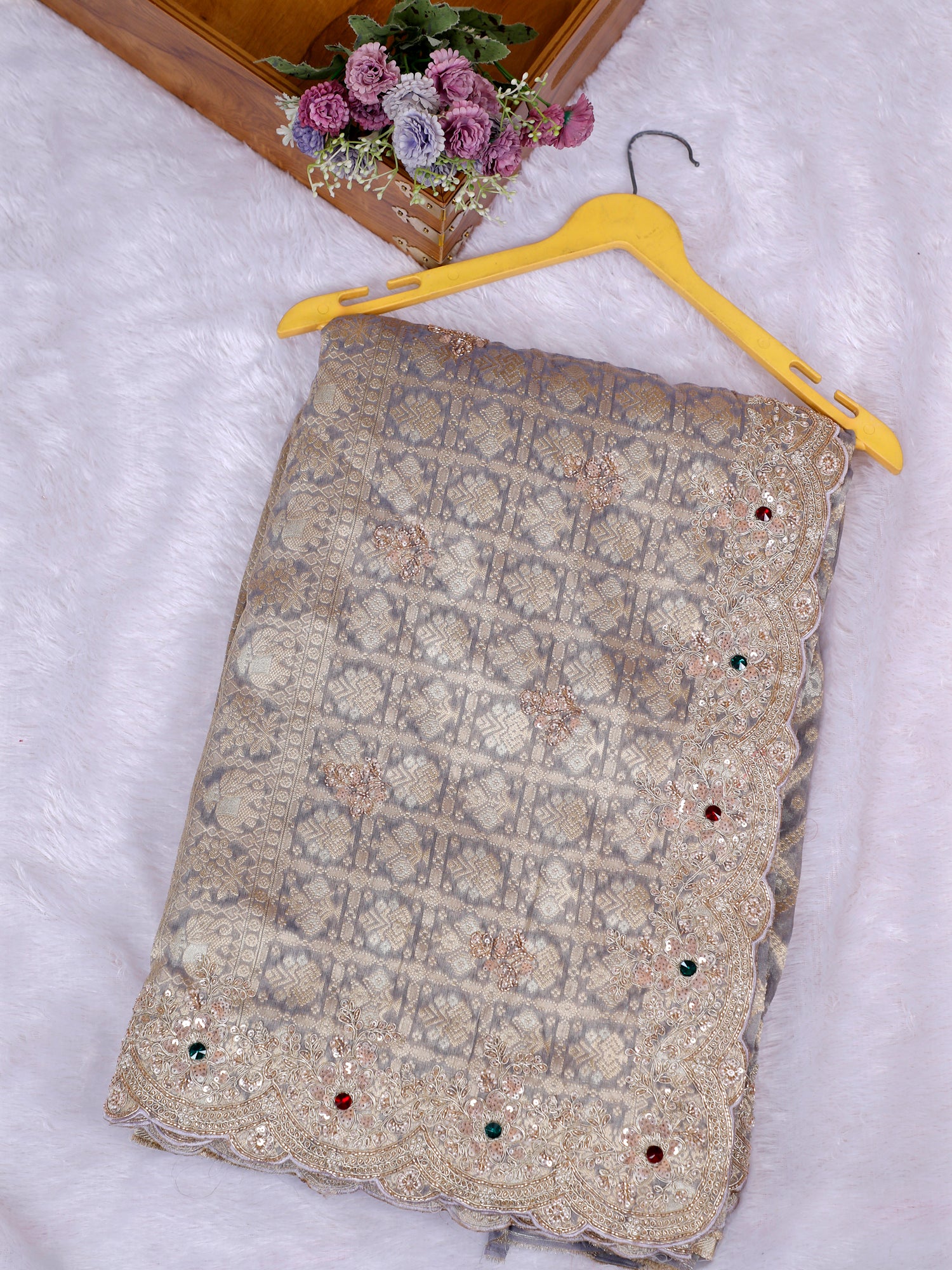 Heritage Radiance Kanjivaram Silk Sequin Masterpiece - 5 Stunning Shades