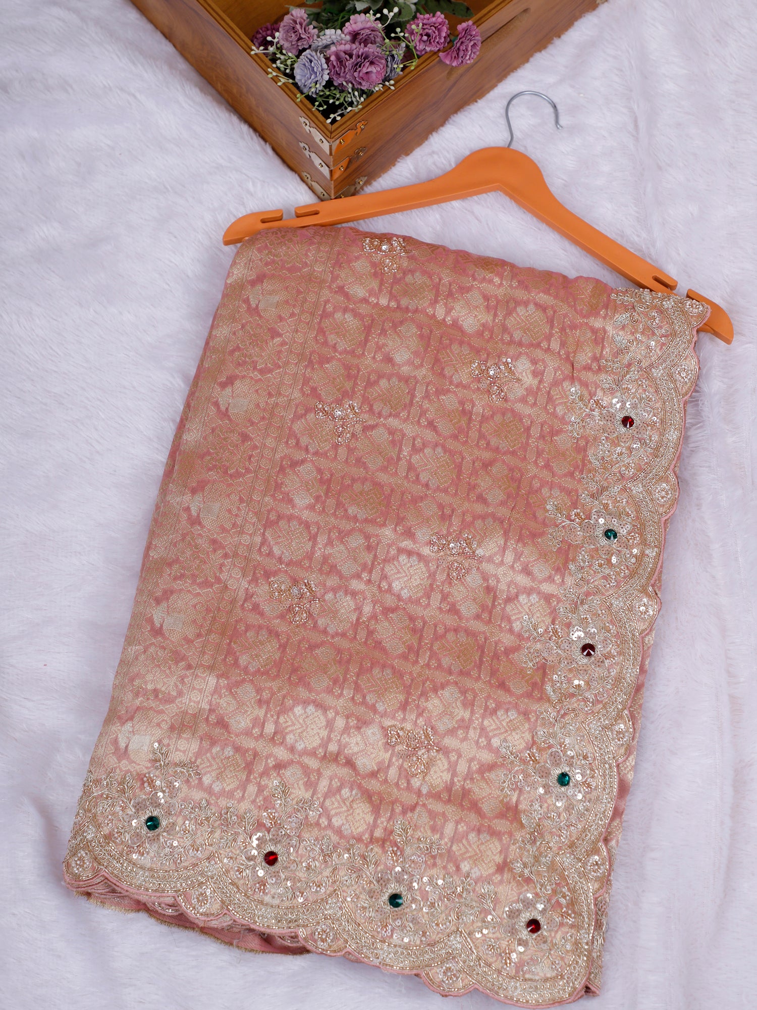 Heritage Radiance Kanjivaram Silk Sequin Masterpiece - 5 Stunning Shades