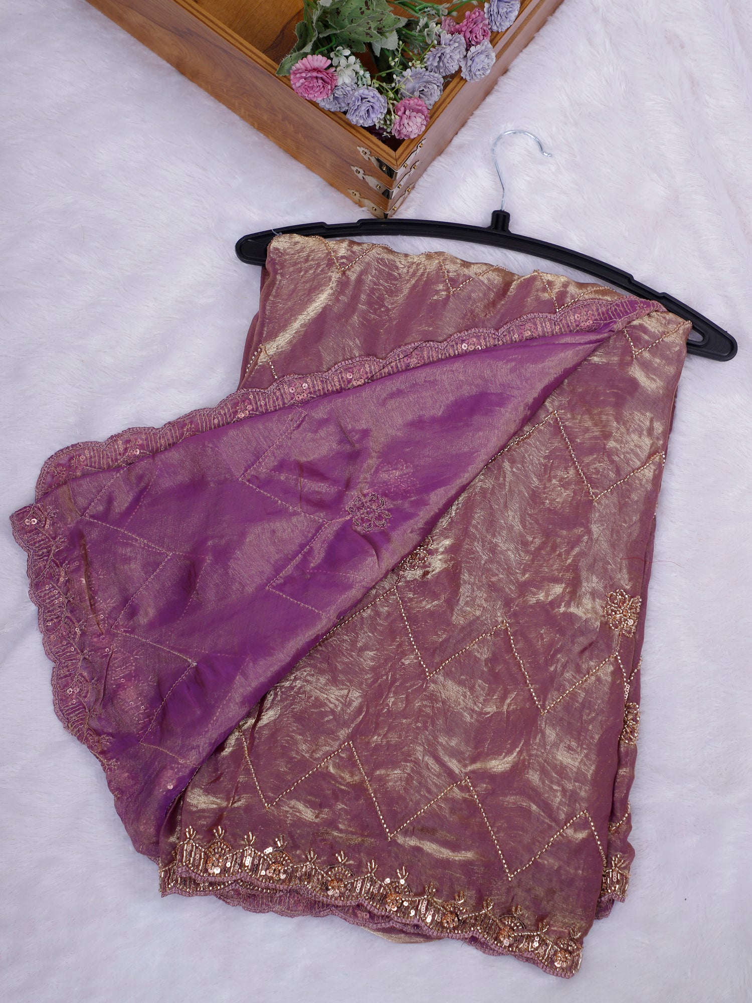 Noor-E-Sitara Jimmy Choo Designer Saree - 4 Unique Colors