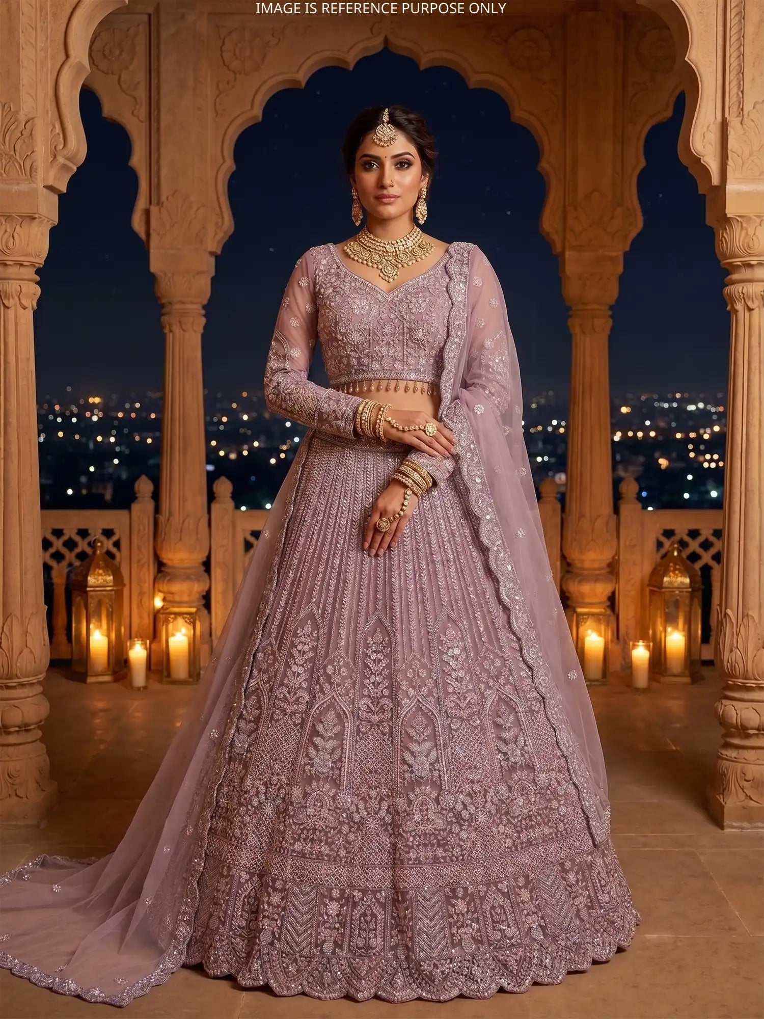 Masterpiece Onion Pink Lehenga Created For Memorable Moments