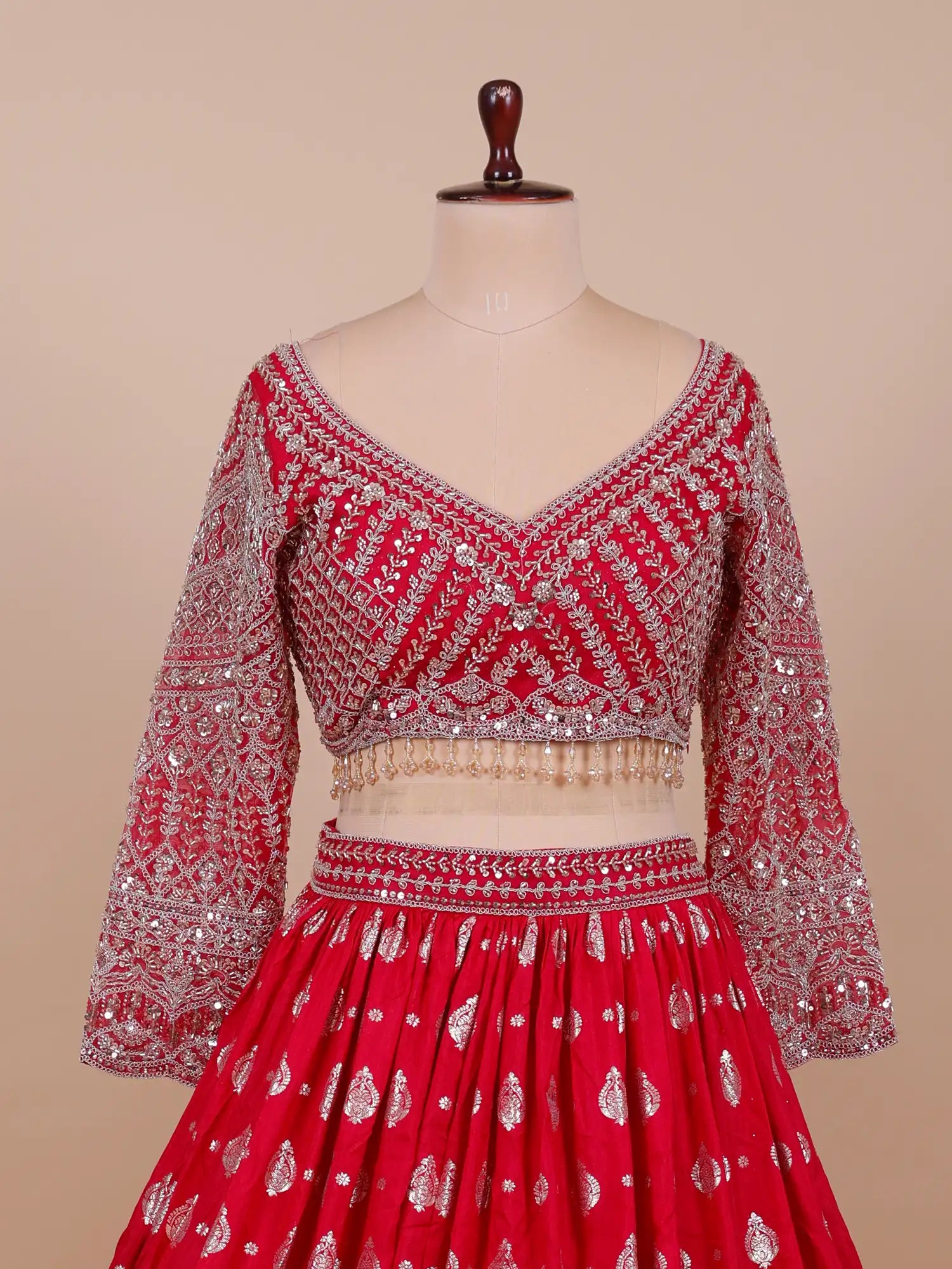 Premium Rani Silk Lehenga Choli With Designer Work