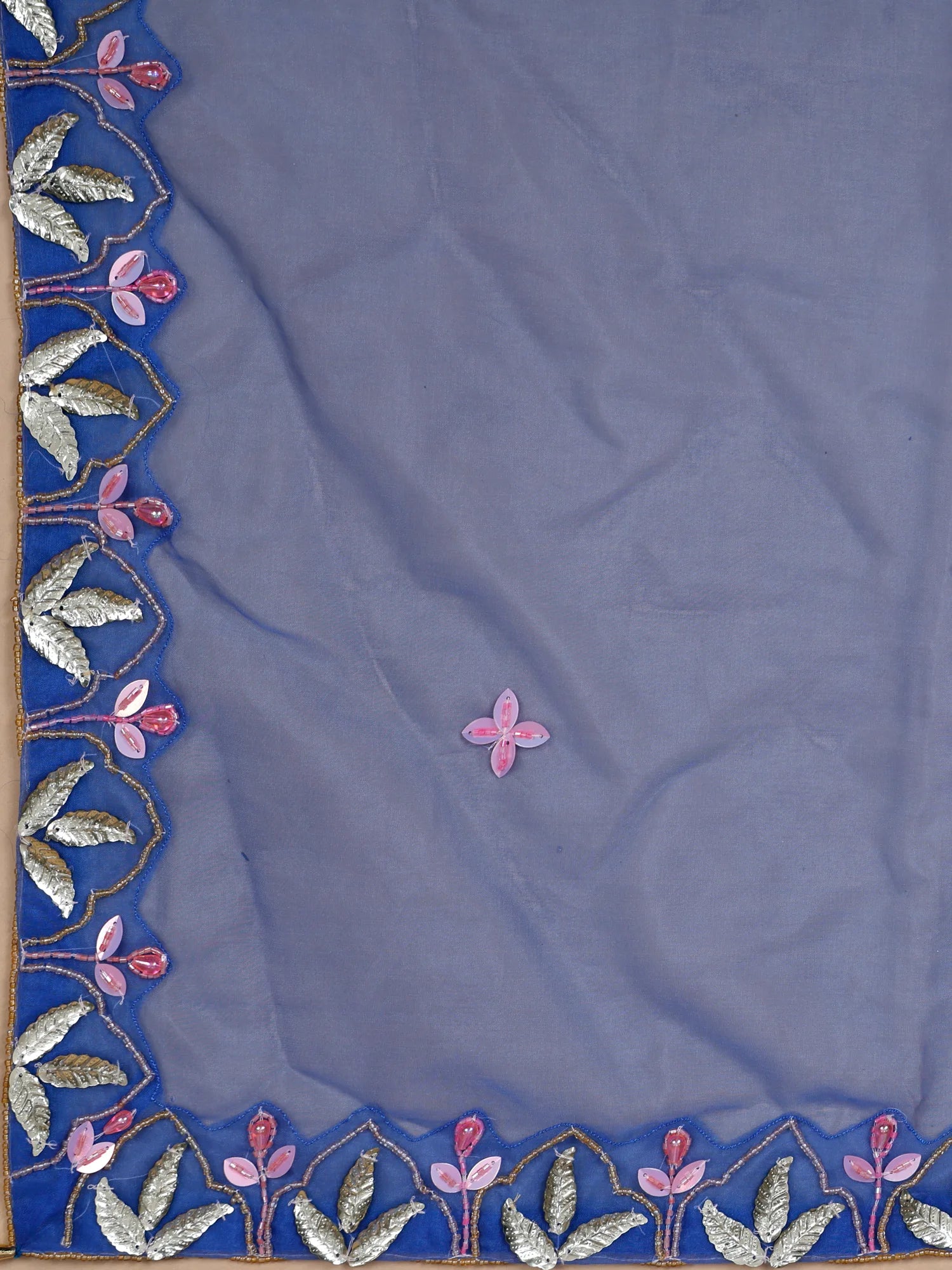 Luxury Royal Blue Raw Silk designer lehenga choli for women