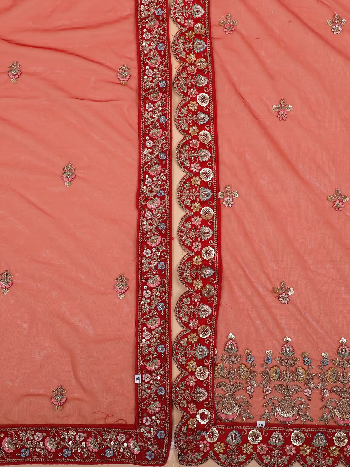 The Royal Maroon Silk Bridal Lehenga Featuring Heritage Storytelling Panels