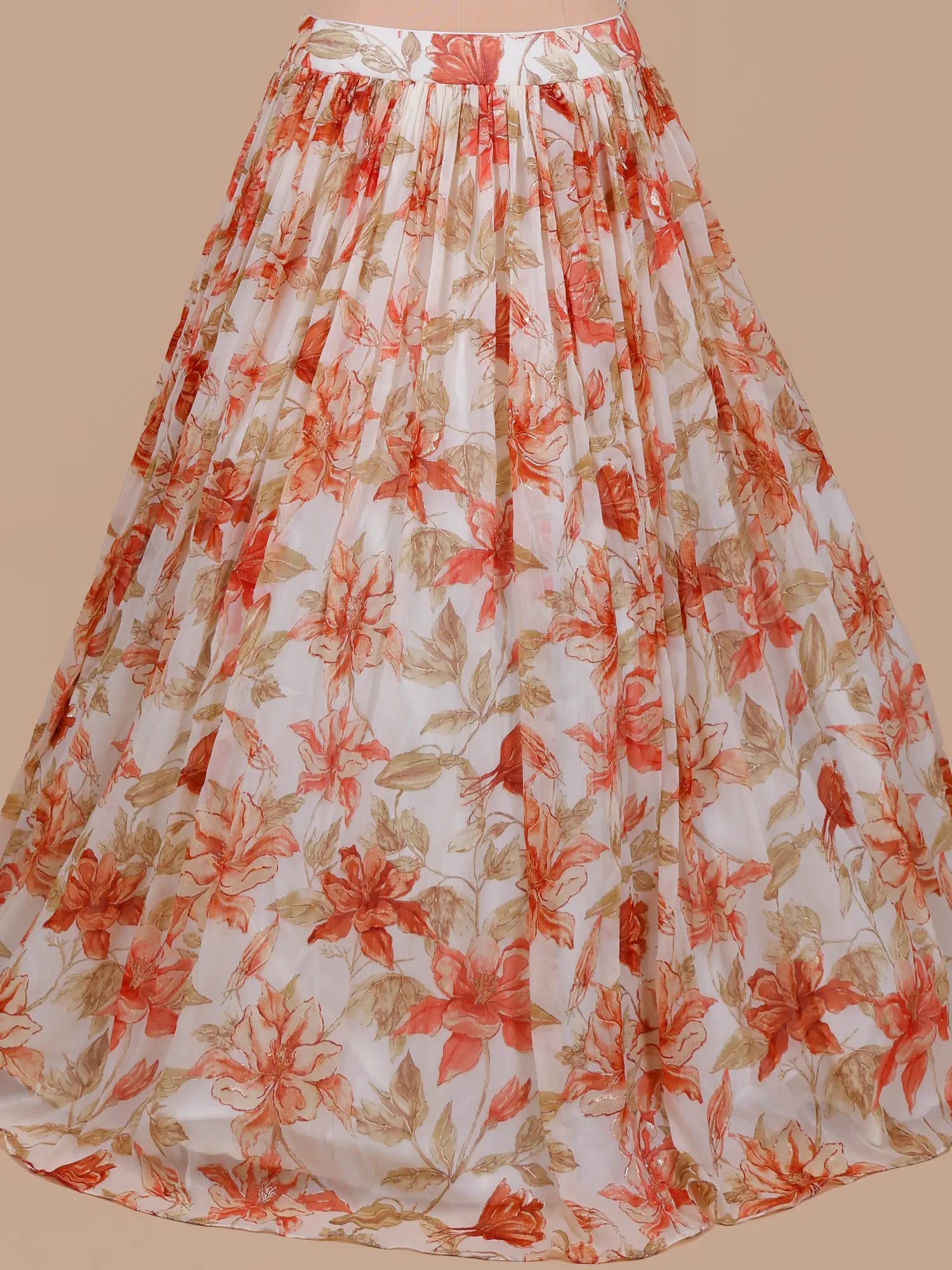 Budget Friendly Multi Color Crepe Silk Lehenga With Diamond Work