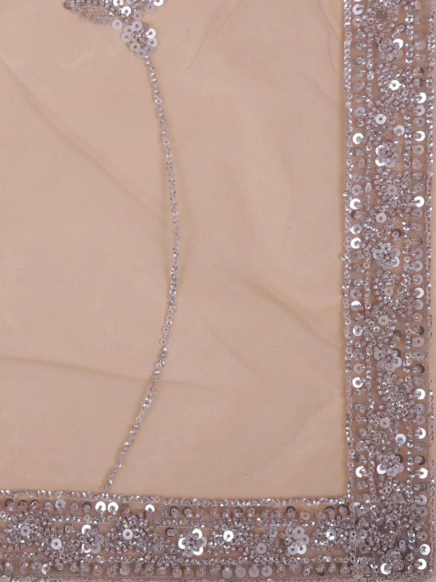 Champagne Mermaid Couture Lehenga With Elegant Handwork