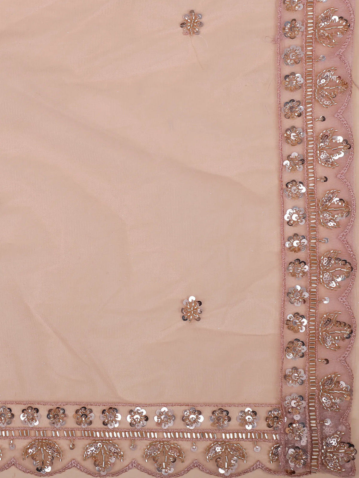 Buy Light Pink Silk Designer Lehenga Choli With Beads And Stone Detailing
