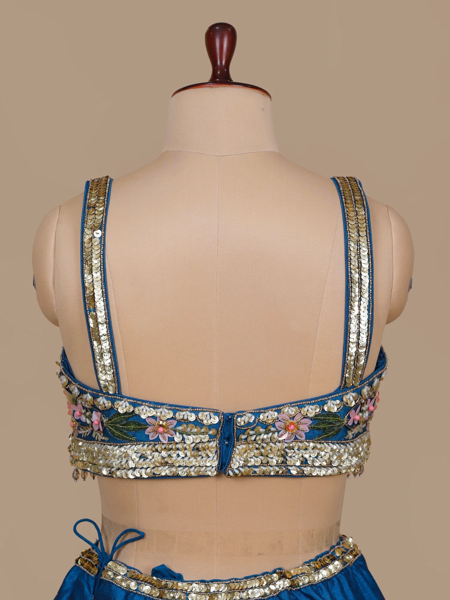 Royal Blue Raw Silk Lehenga Buy Online Wedding Wear Design