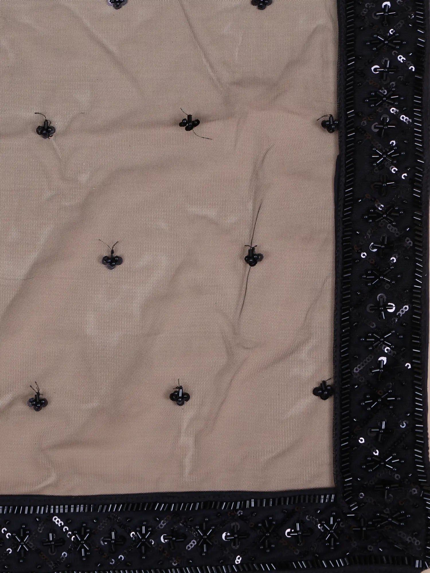 Royal Black Net Lehenga Choli with Luxury Designer Embroidery and Detailing