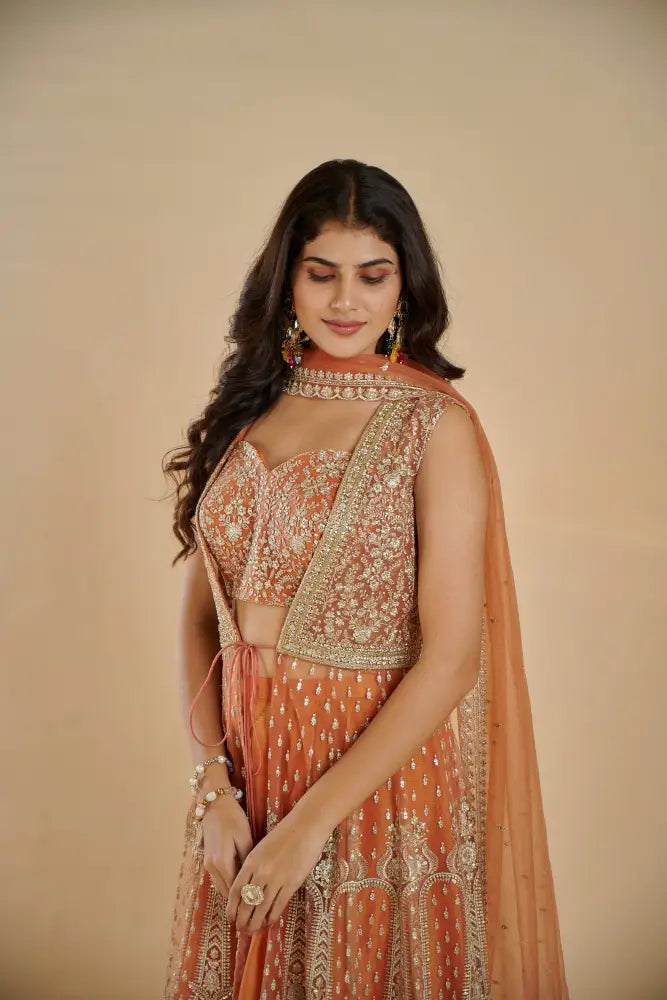 Handcrafted Light Pink Indo Western Outfit Now Indo Western