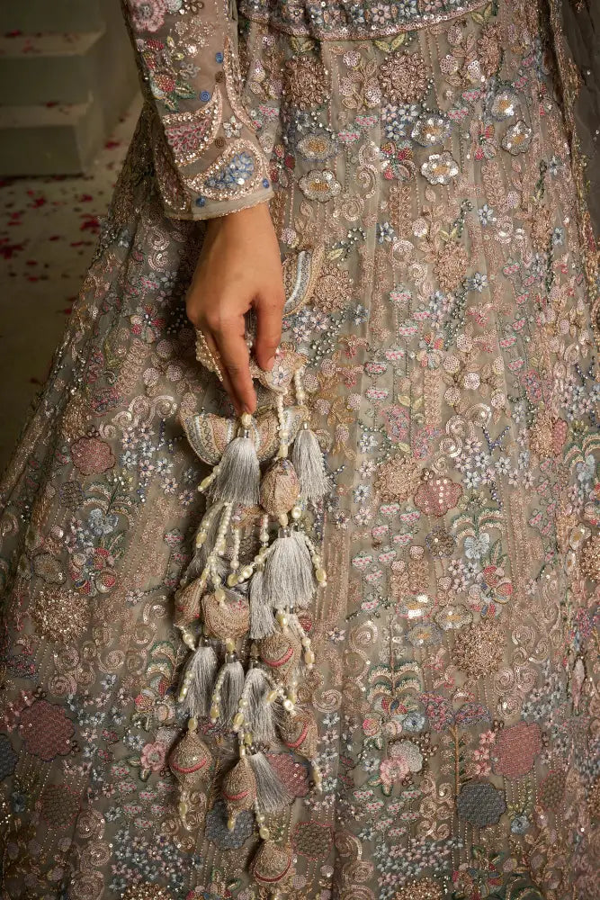 Premium Multi-Color Net Lehenga With Dupatta For A Regal Look Lehenga
