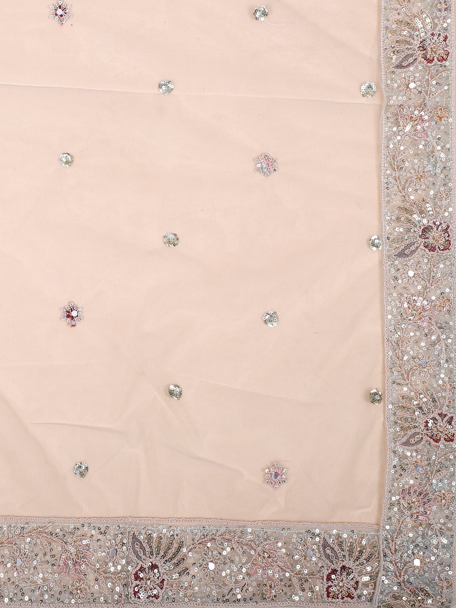 Imperial Silver Legacy Jarkan Crystal Bridal Couture Lehenga