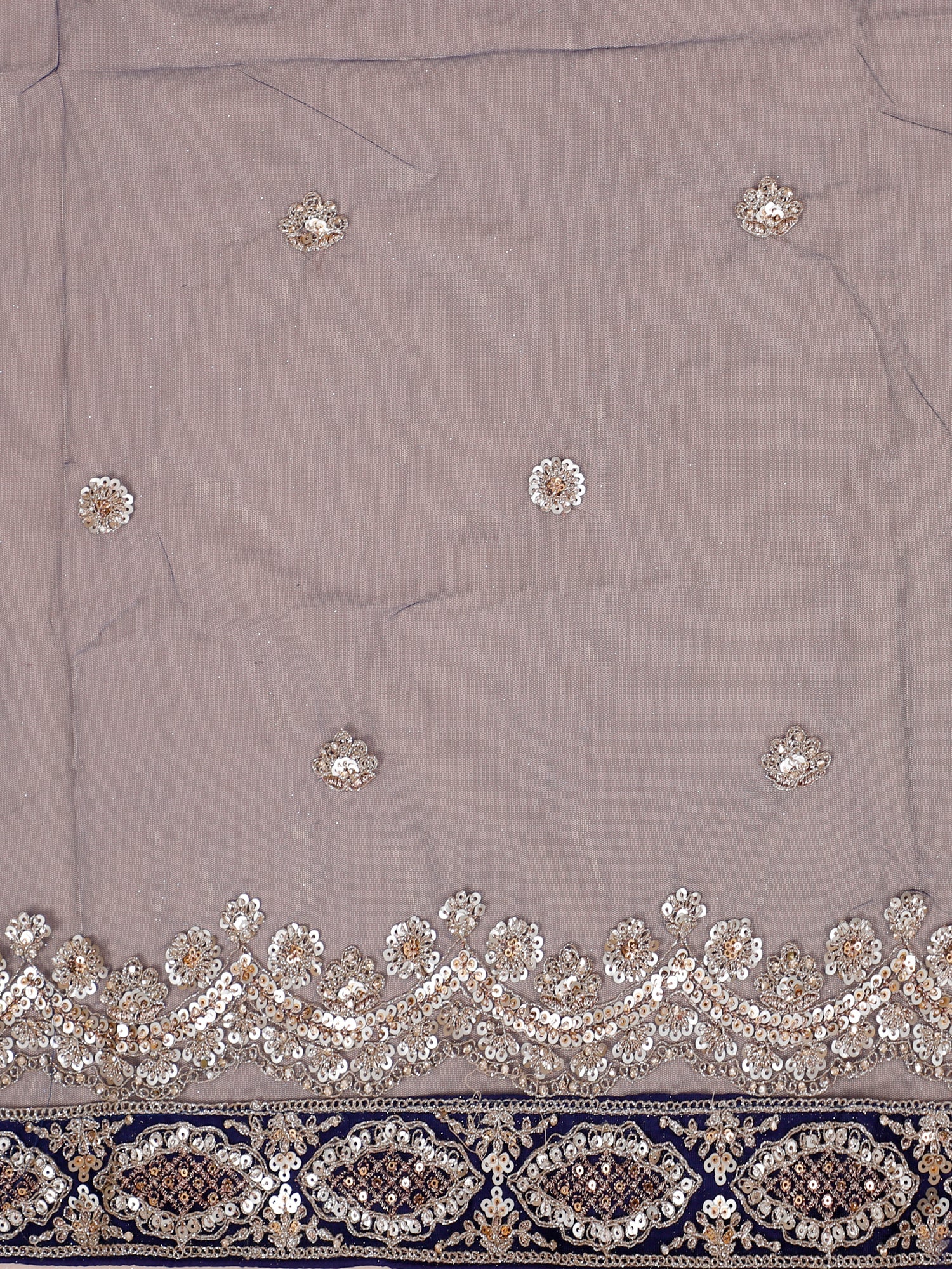 Queen’s Crown Royal Blue Diamond Lehenga