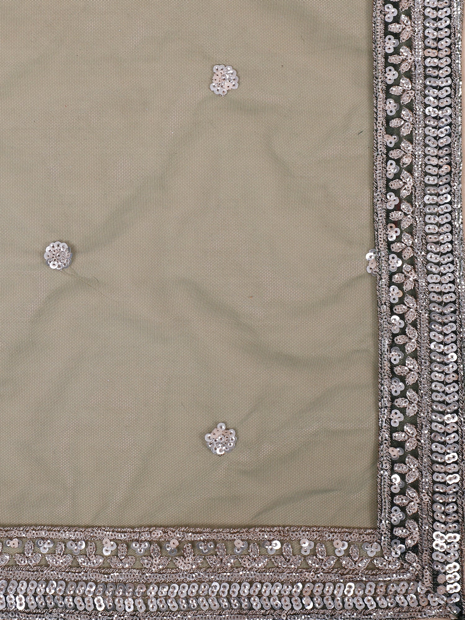 Peacock Jewel Lehenga with Sequence &amp; Jarkan Diamond