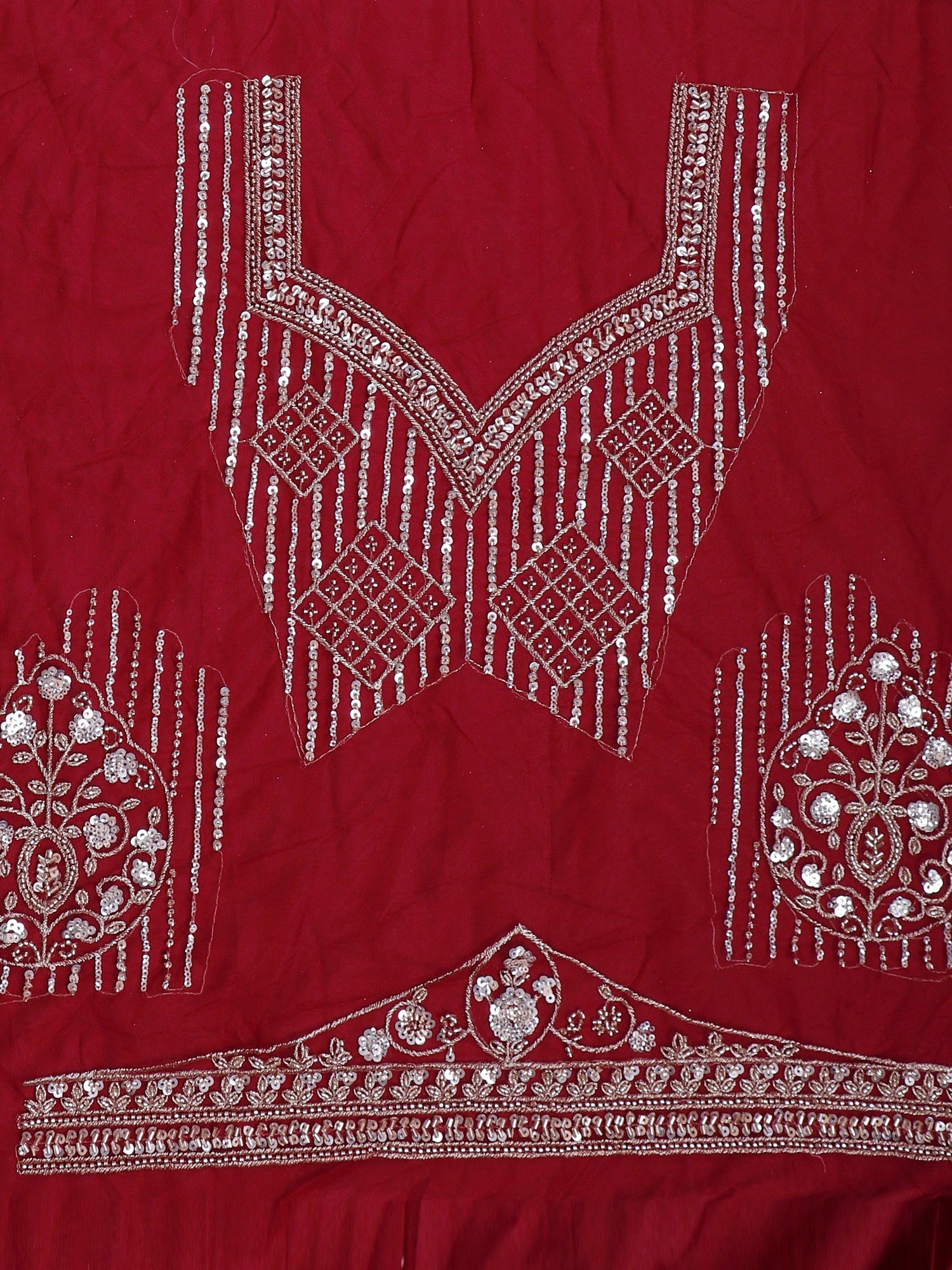 Pink Luxe Spectrum Net Lehenga with Sequence