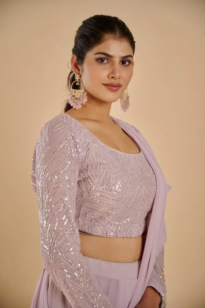 Special Indo Western With Exclusive Handmade Work For Grand Events Indo Western